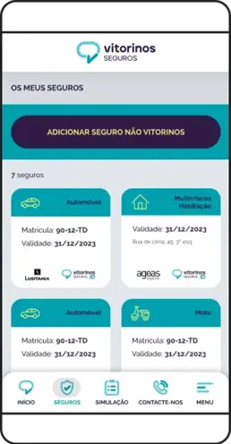 Web Mobile Vitorinos Seguros 2